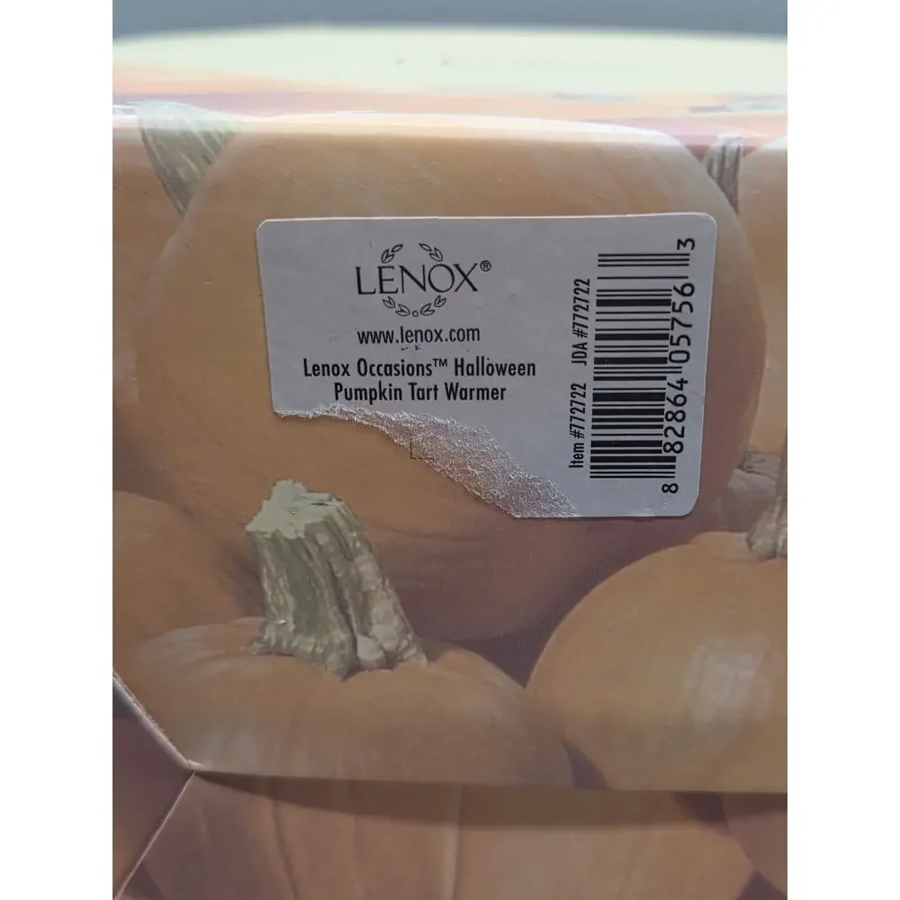 Lenox Halloween Pumpkin Wax Warmer Item #772722